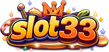 Logo slot33 neon ungu